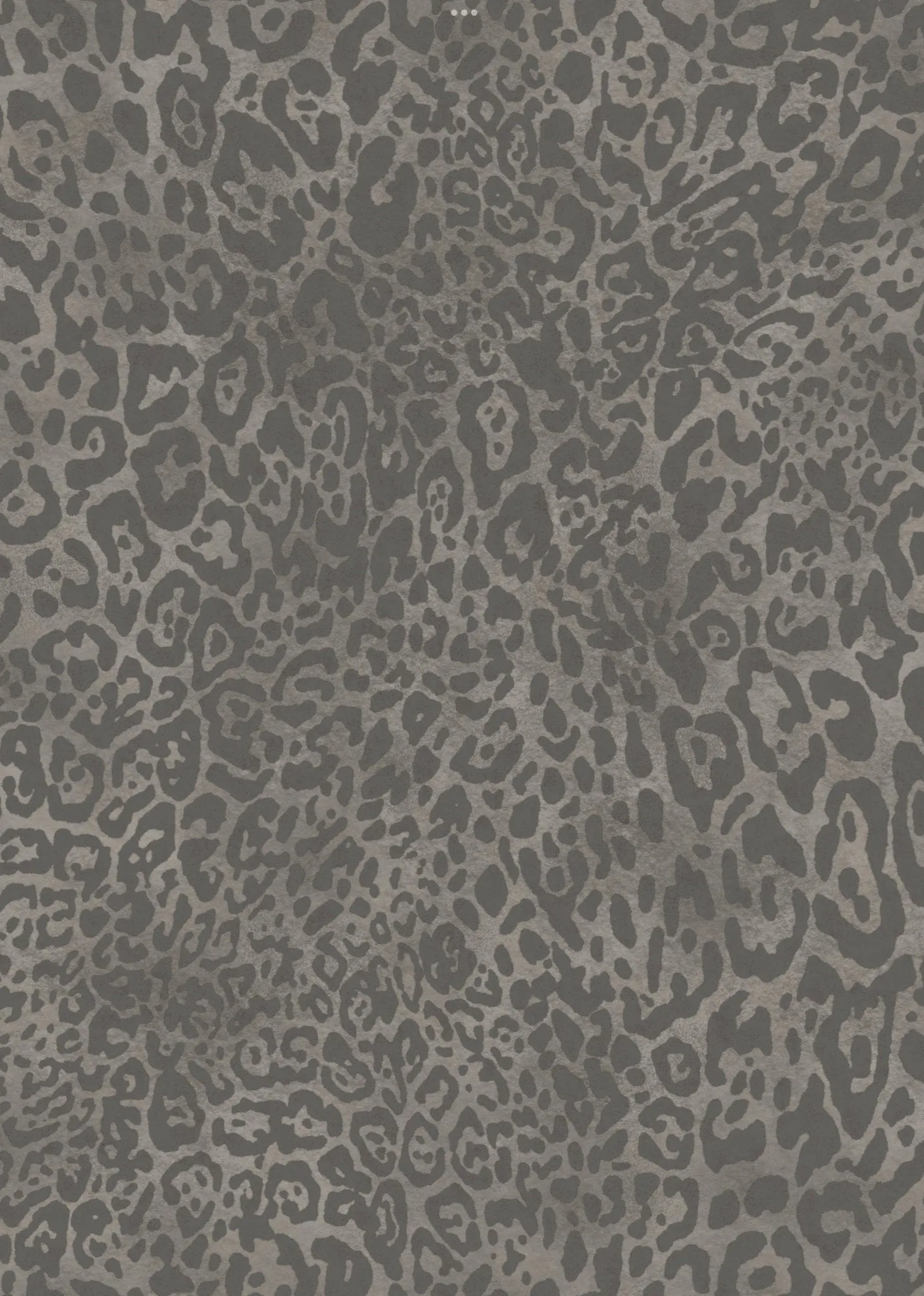 Leopard imprint Wallpaper - Grey