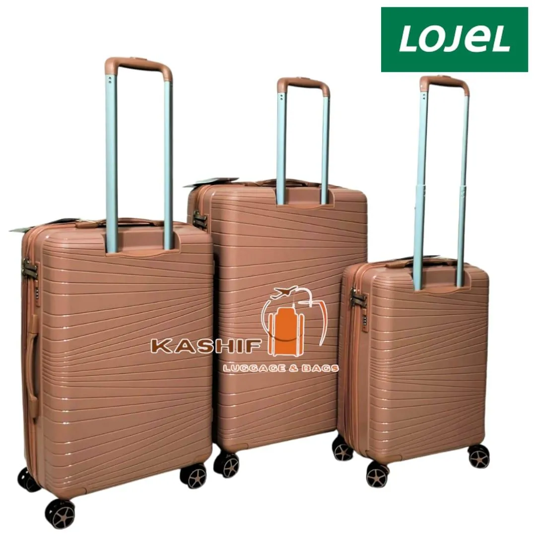 LOJEL anti-theft zipper hardtop trolley Suitcase Set