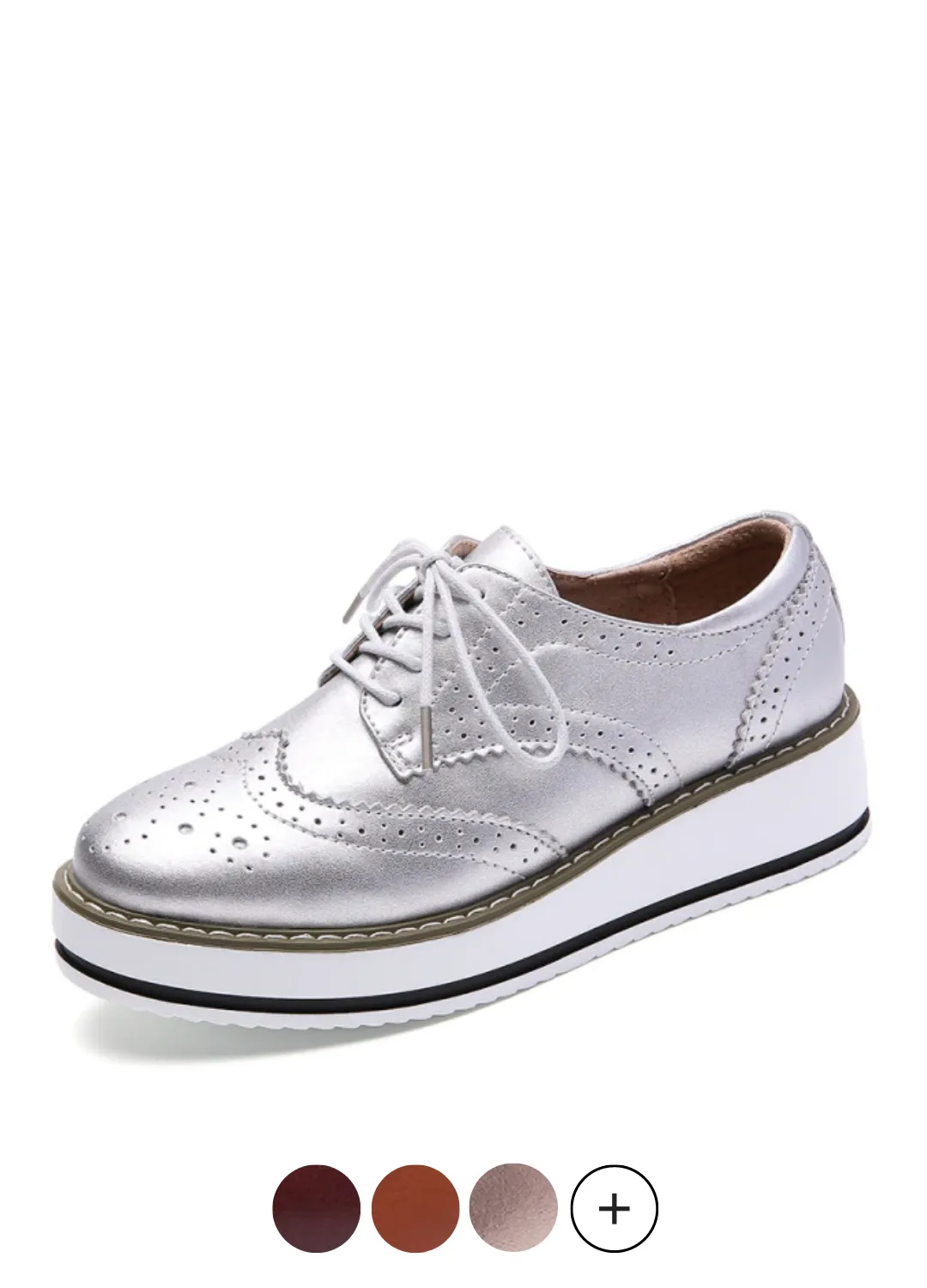 Mau Women's Oxford Leather Shoes