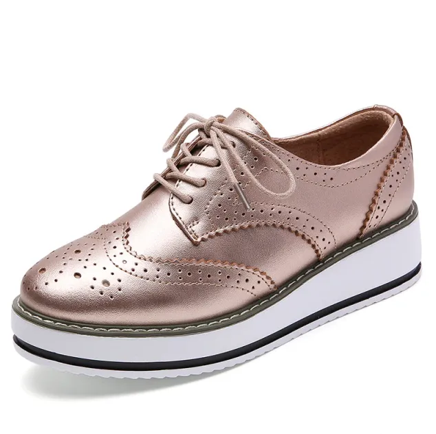 Mau Women's Oxford Leather Shoes