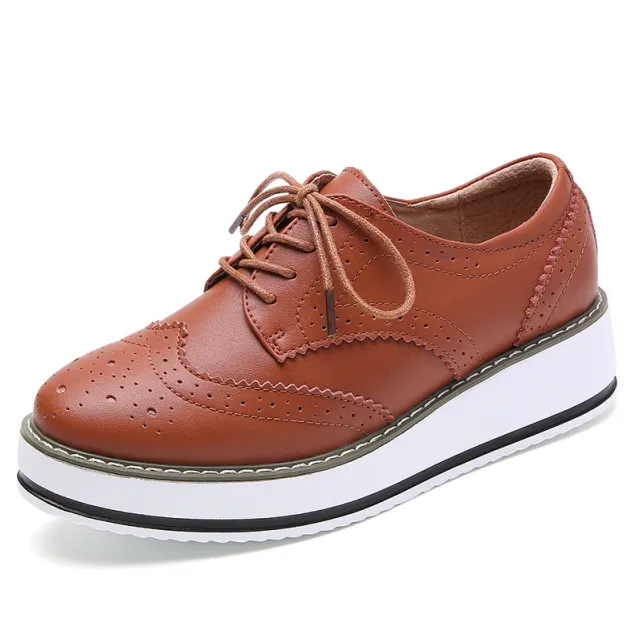 Mau Women's Oxford Leather Shoes