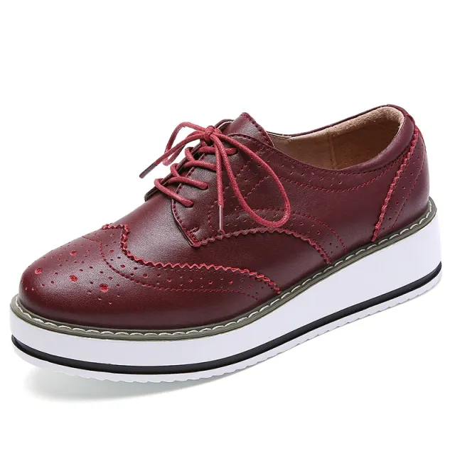 Mau Women's Oxford Leather Shoes