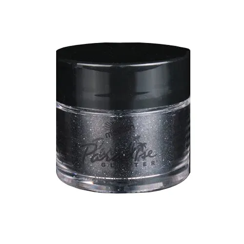 Mehron Makeup Paradise AQ Glitter (.25 oz) (BLACK)