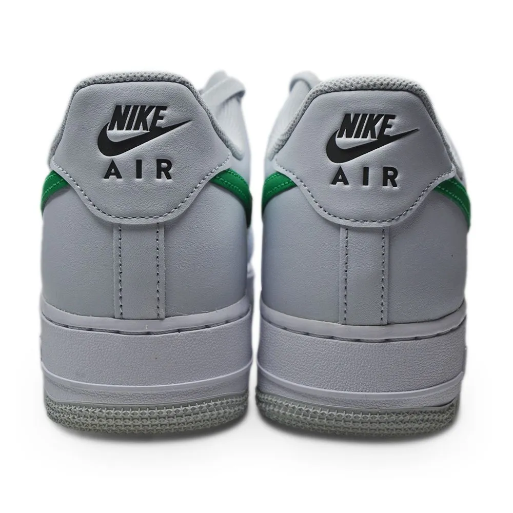 Mens Nike Air Force 1 '07 AF1 - FD0667 001 - EMB 'Embossed Hoops - Bone Green'