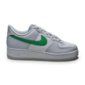 Mens Nike Air Force 1 '07 AF1 - FD0667 001 - EMB 'Embossed Hoops - Bone Green'