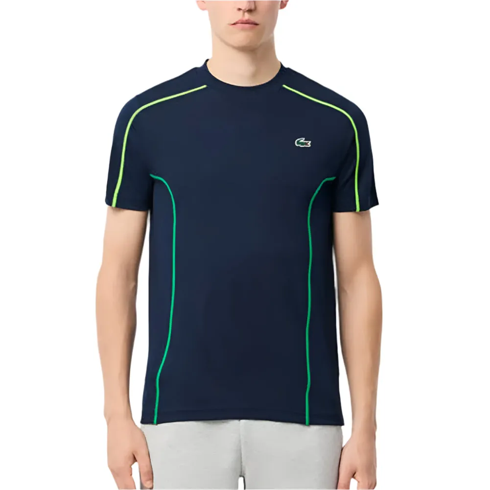 Men's Ultra-Dry Pique Sport Tennis Crew