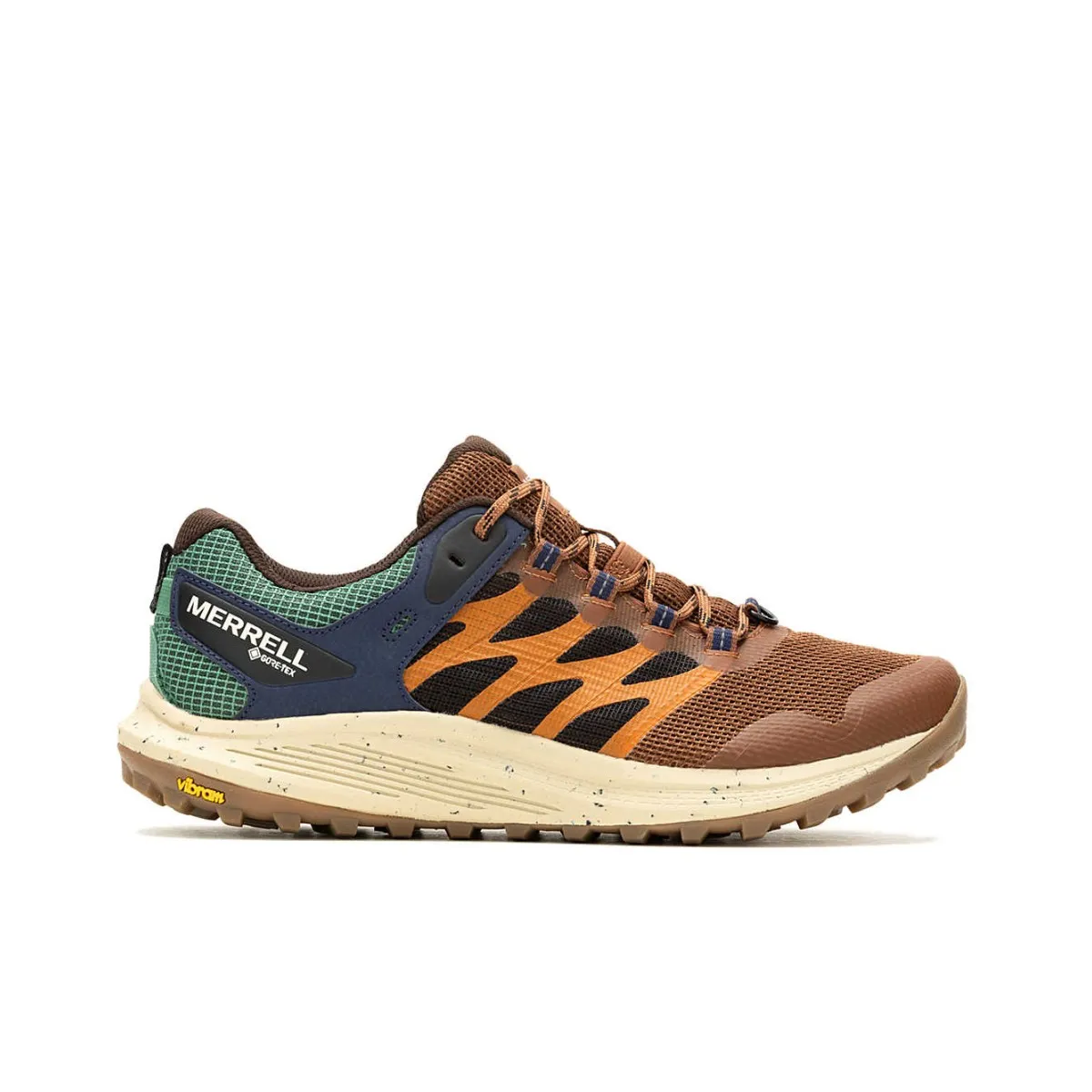 Merrell Nova 3 GTX Shoes Brown Orange SS24