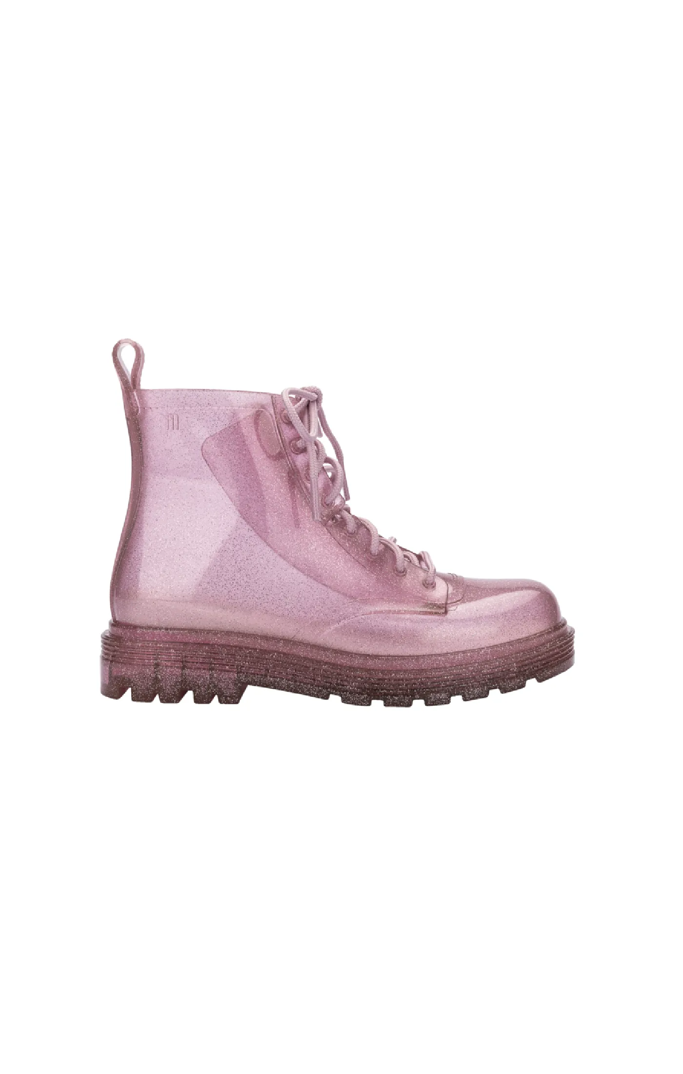 Mini Melissa Coturno Kids Boot - Glitter Pink