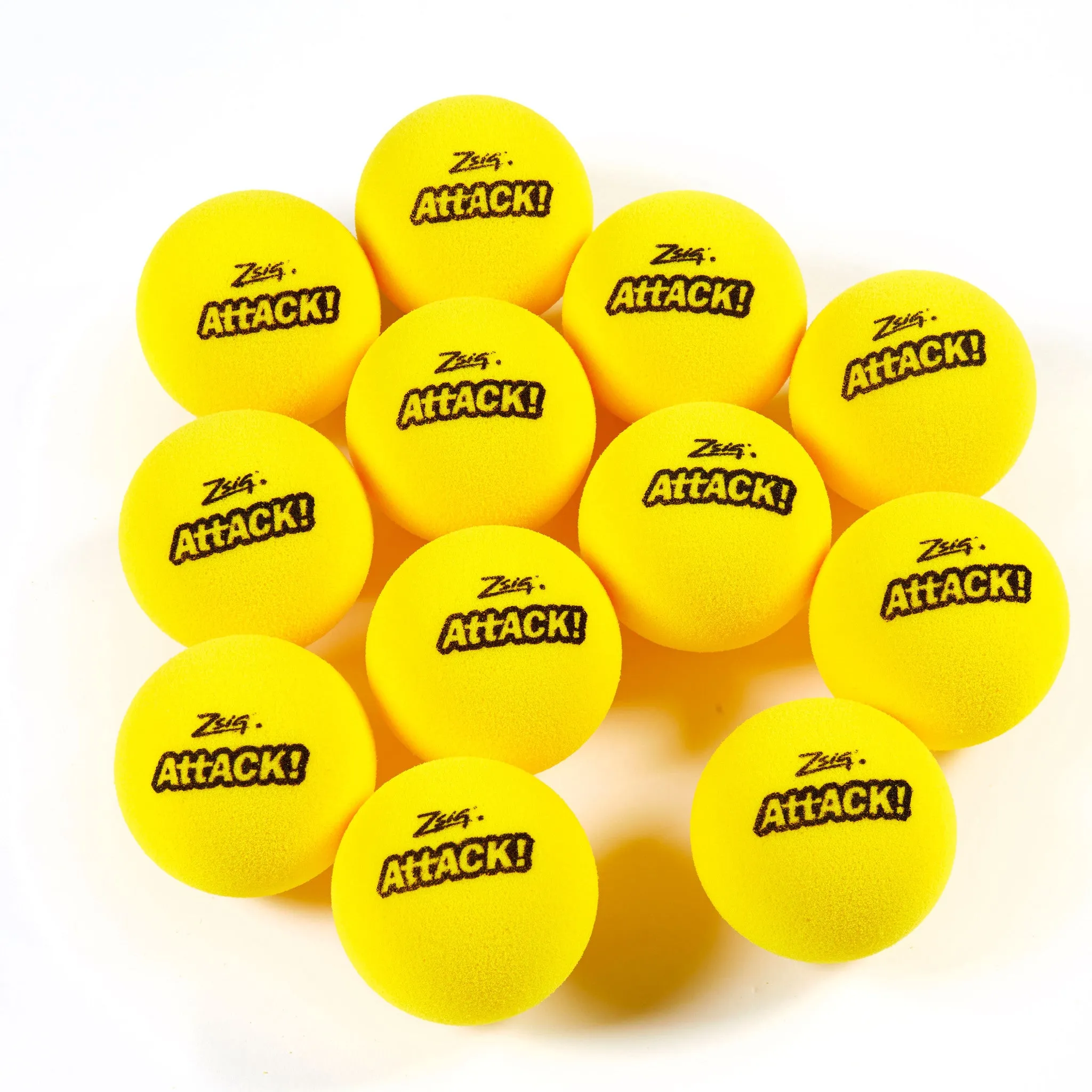 Mini Tennis | Attack! Touch Tennis Balls | Dozen (12)