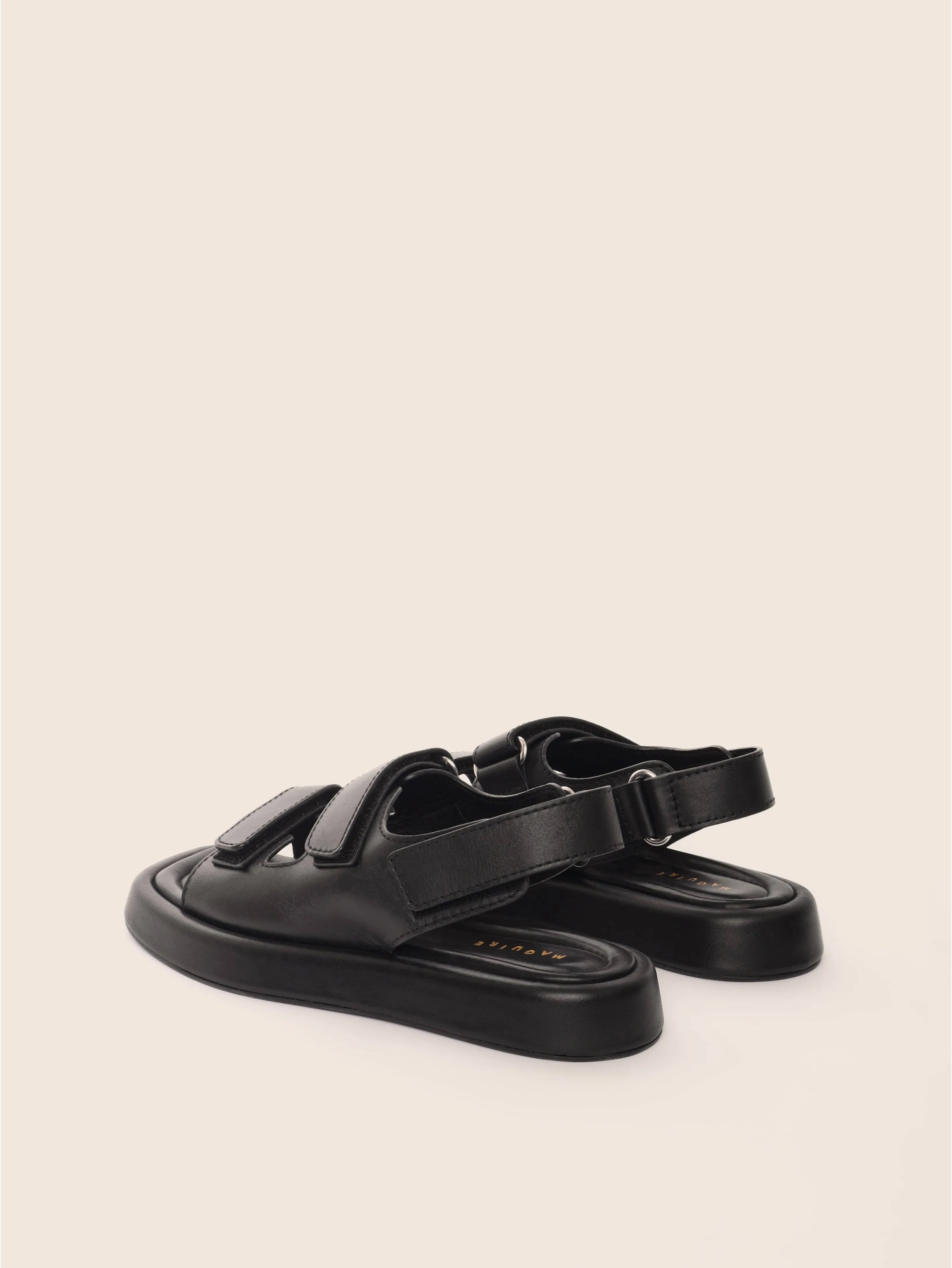 Murcia Black Sandal