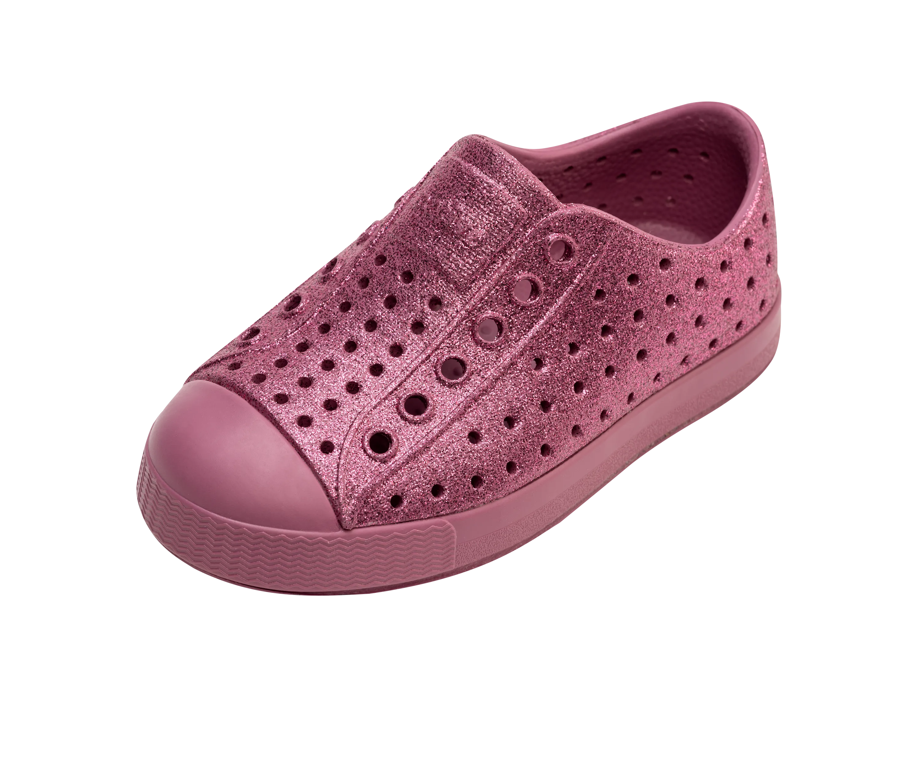 Native Jefferson Bling Shoes - Twilight Bling / Twilight Pink