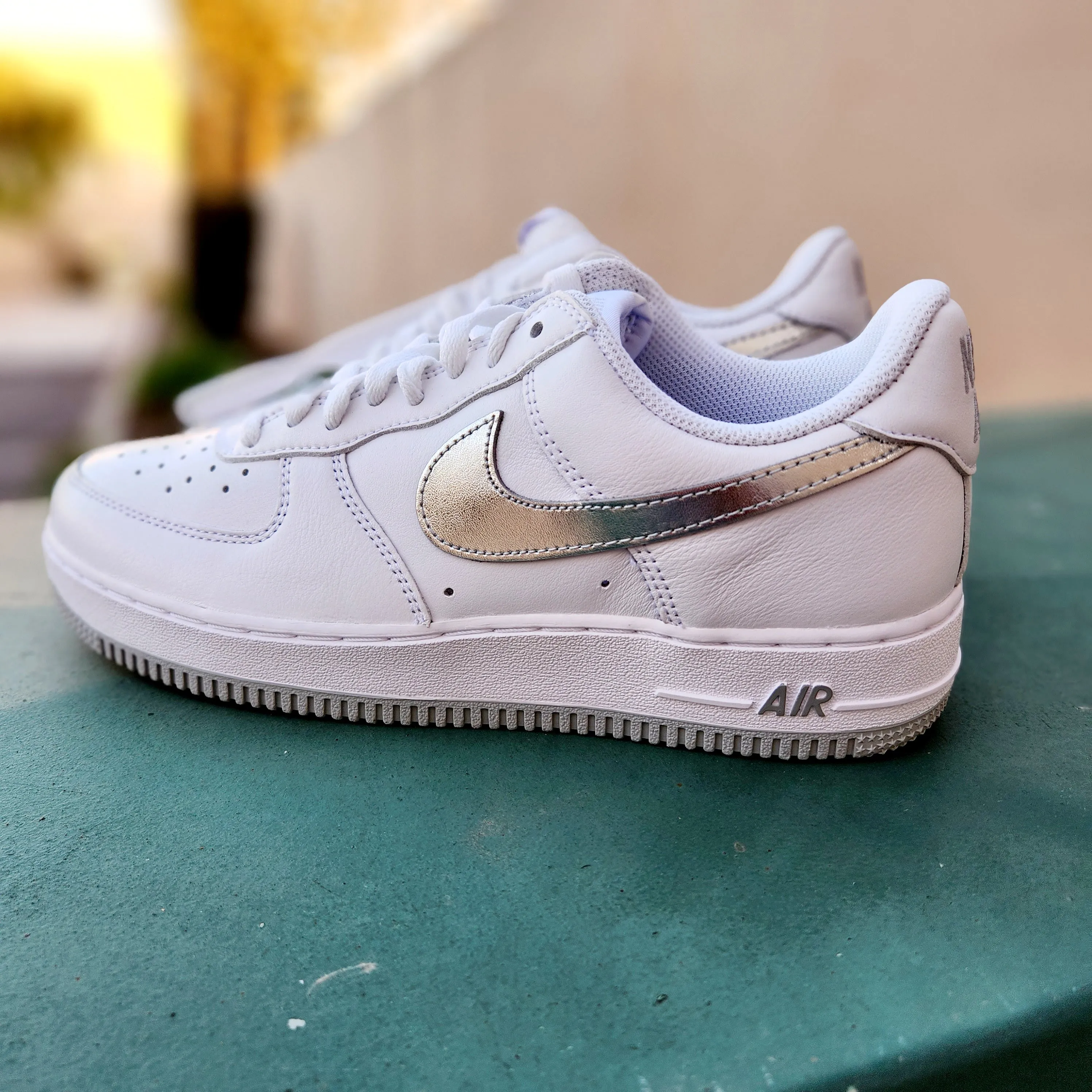 Nike Air Force 1 Low Retro Color of the Month Metallic Silver