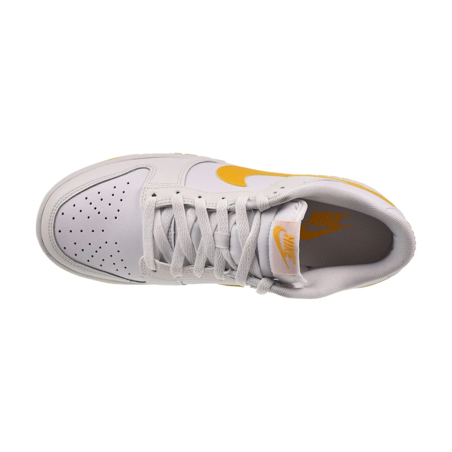 Nike Dunk Low Retro Men's Shoes White-University Gold