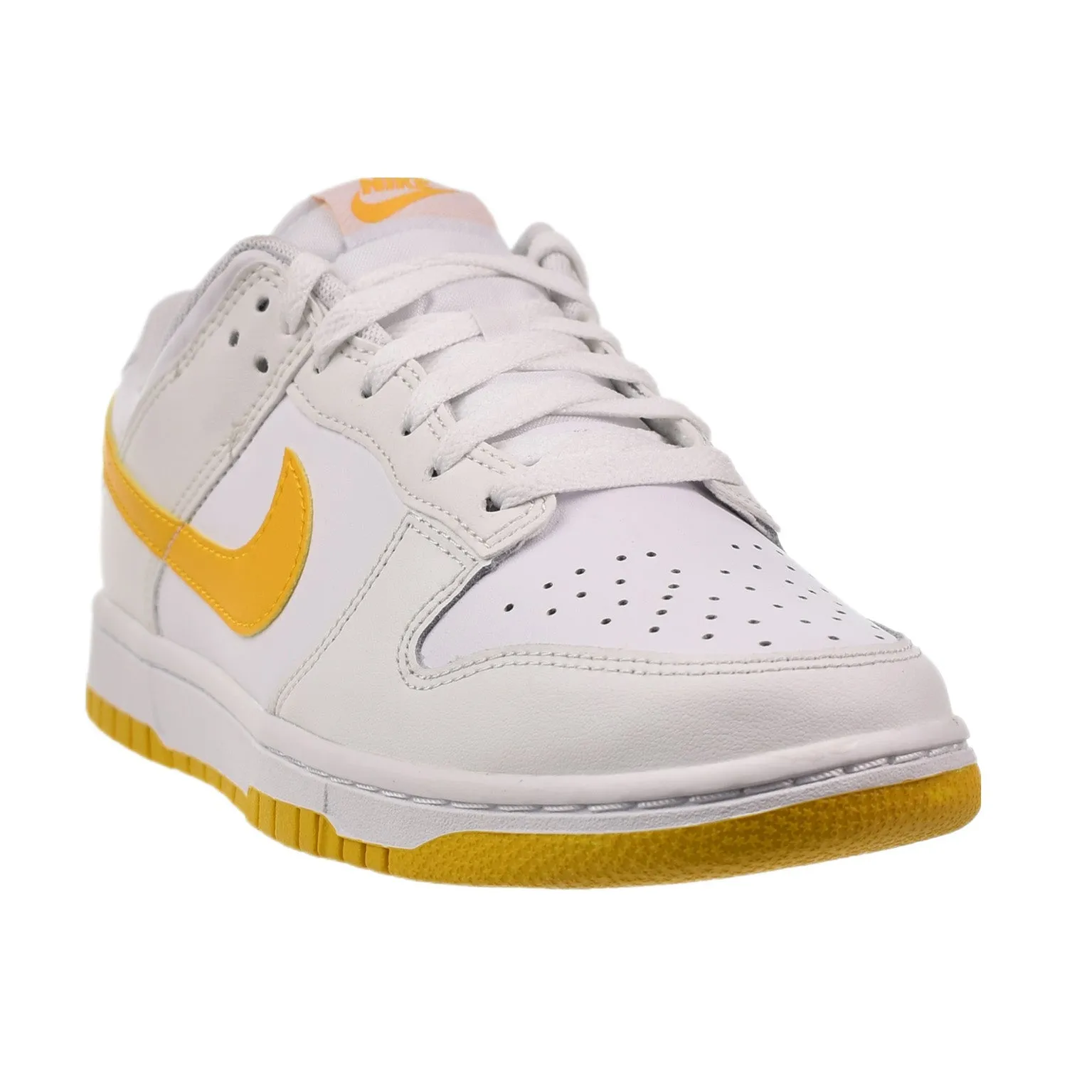 Nike Dunk Low Retro Men's Shoes White-University Gold