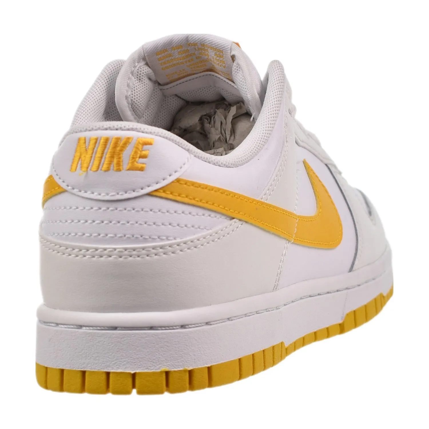 Nike Dunk Low Retro Men's Shoes White-University Gold