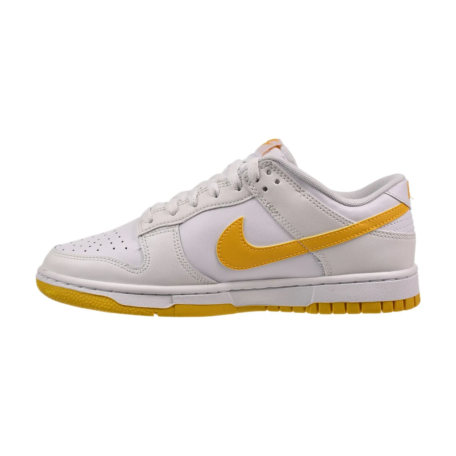 Nike Dunk Low Retro Men's Shoes White-University Gold