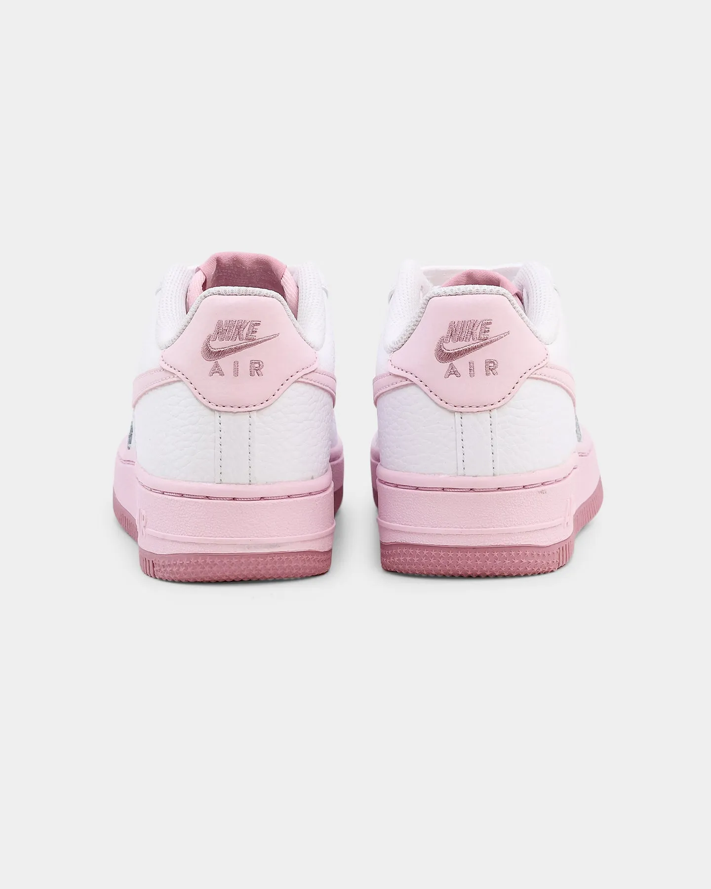 Nike Kid's Air Force 1 (GS) White/Pink Foam