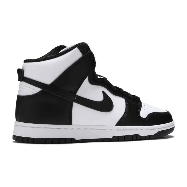 Nike Men's Dunk High Retro Shoes - White / Black