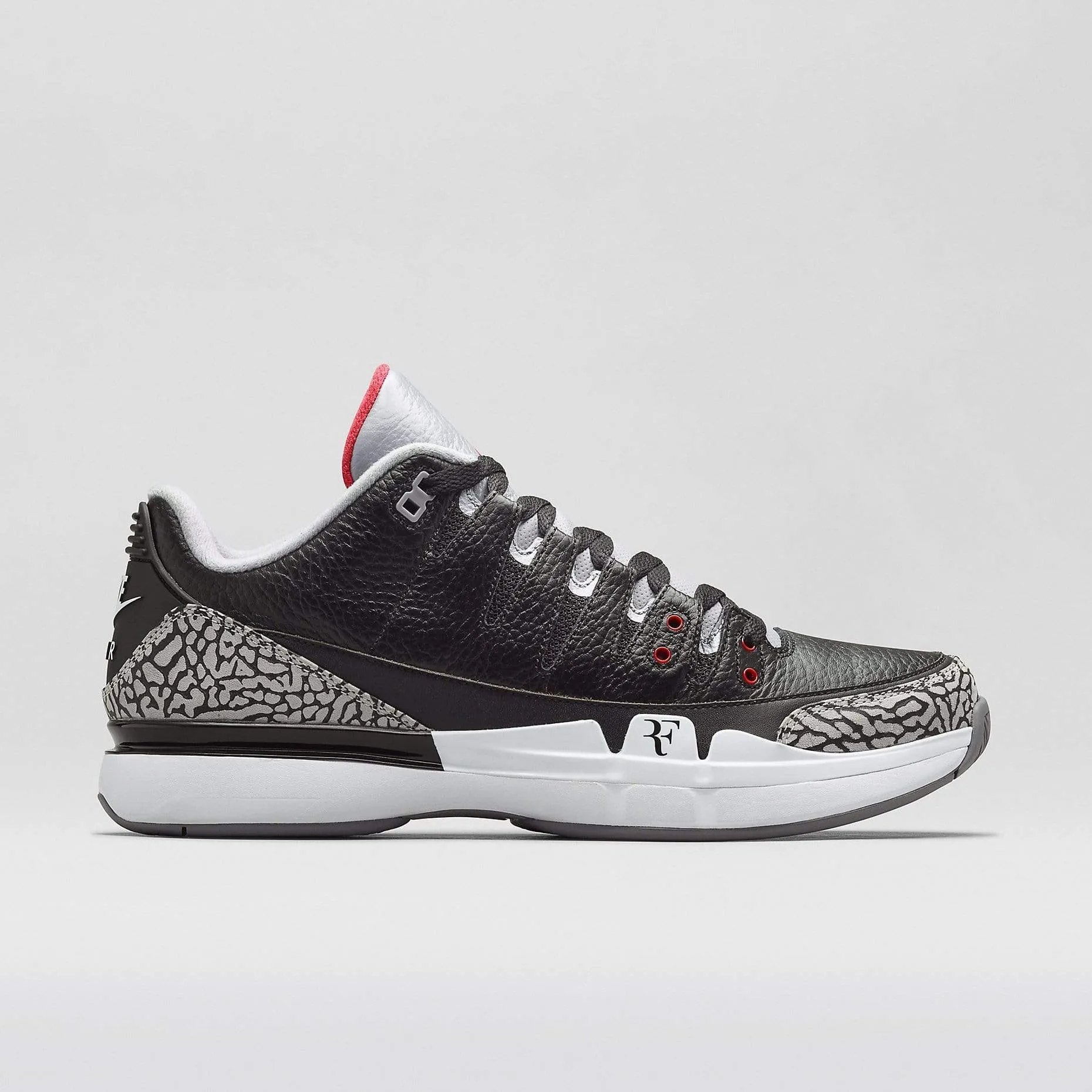 Nike Zoom Vapor Air Jordan 3 "Black-Cement"