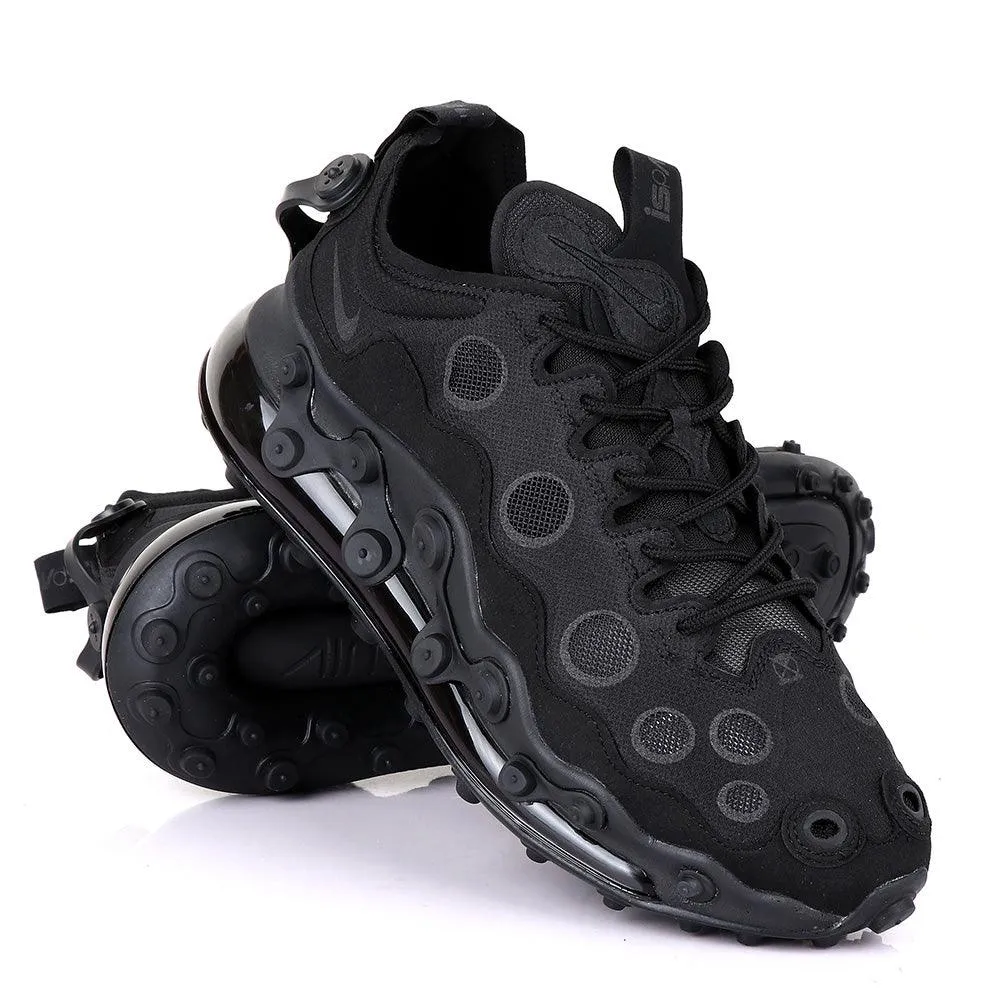 Nk Ispa AM 720 Adapt Black Poka Dot Black Sneakers