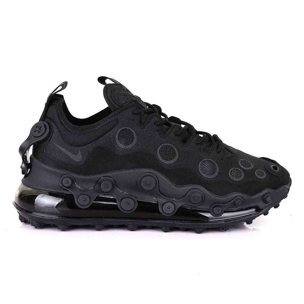 Nk Ispa AM 720 Adapt Black Poka Dot Black Sneakers