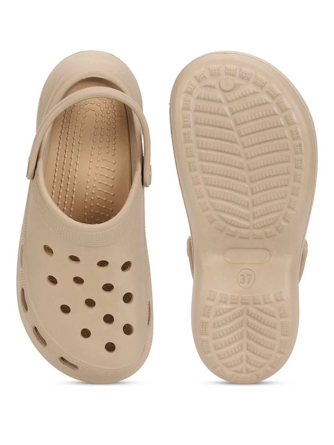 Nude PU Slip-On Croc Flats (TC-RS3479-NUD)