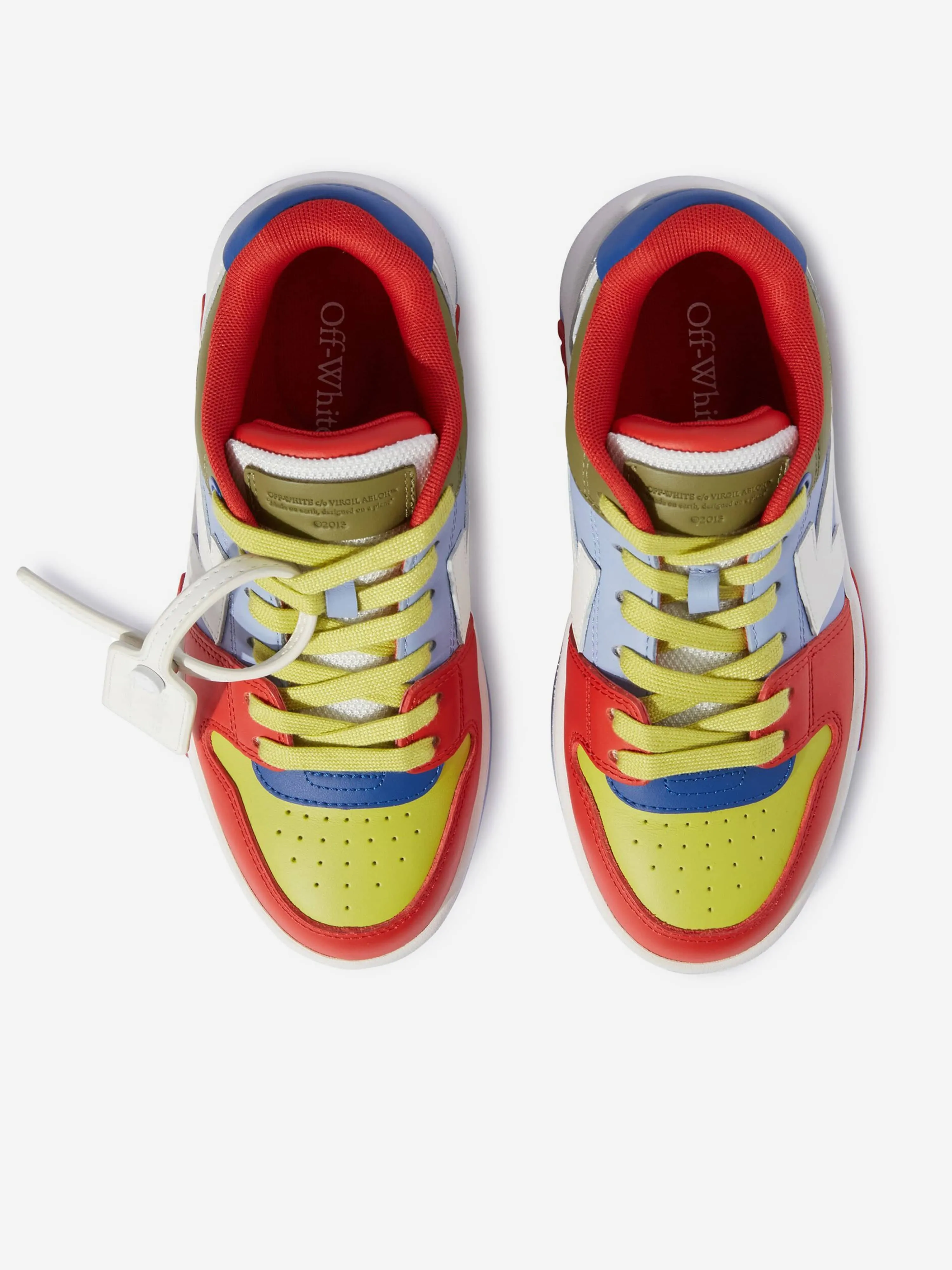 Off-White Kids Out Of Office Trainers in Multicolour