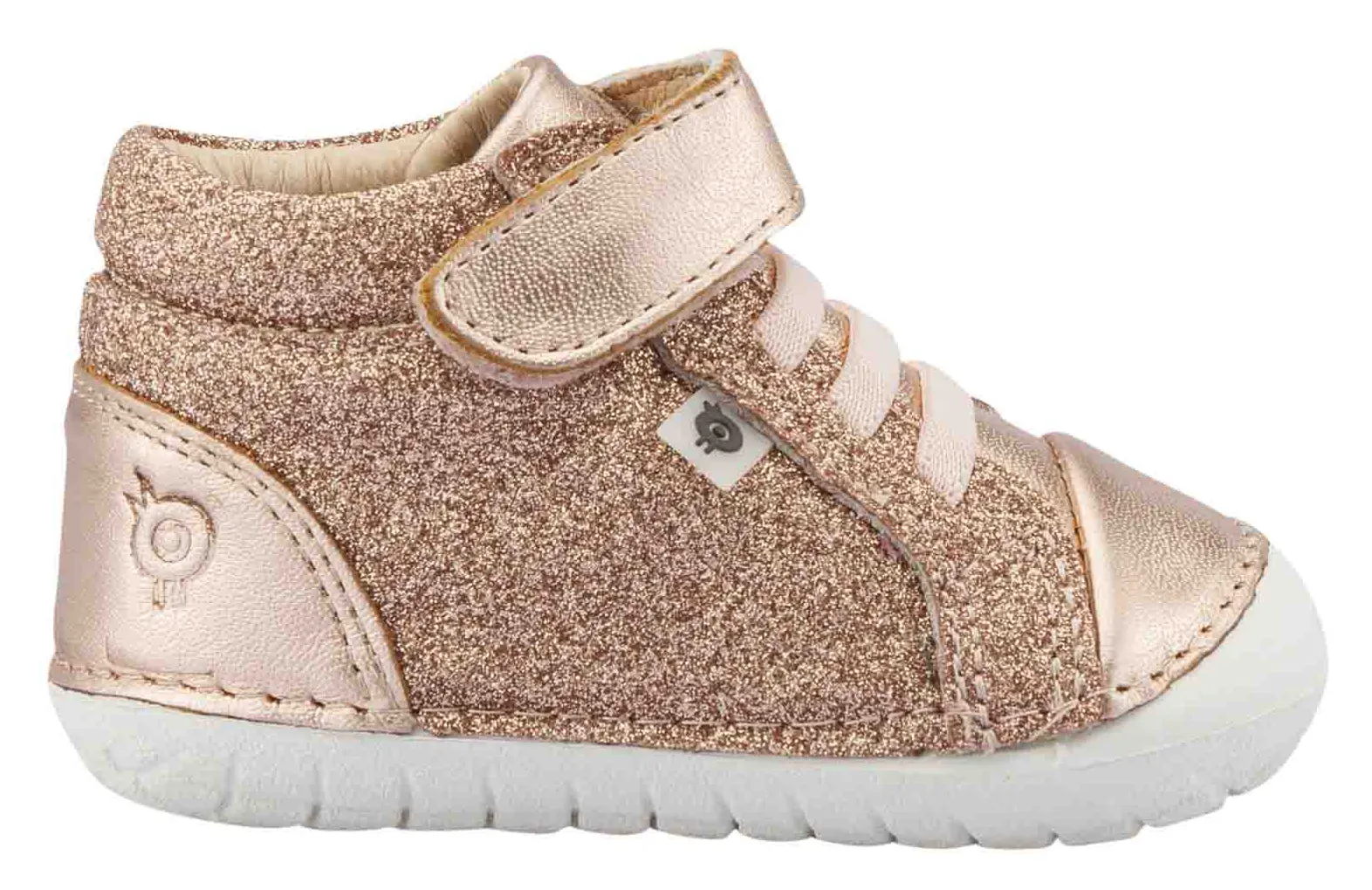 Old Soles Girl's & Boy's Ring Pave Sneakers, Glam Copper / Copper