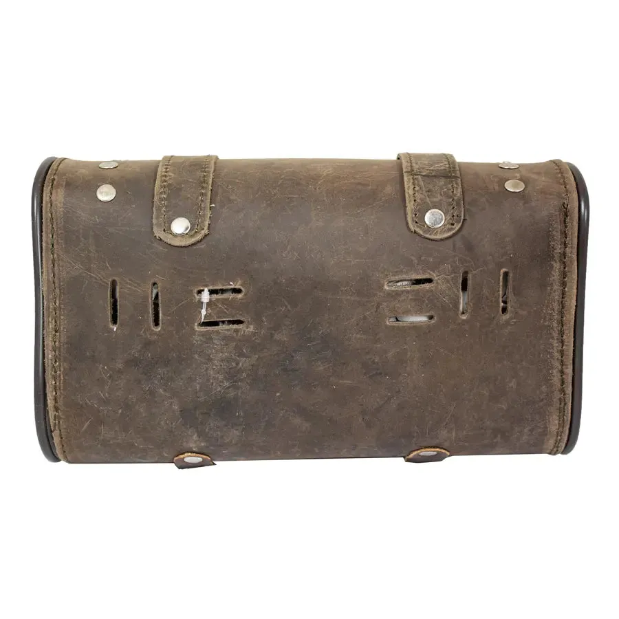 Open Road Distressed Leather Tool Bag