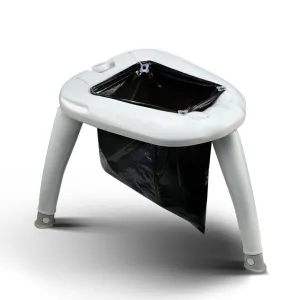 Outdoor Portable Folding Camping Toilet.