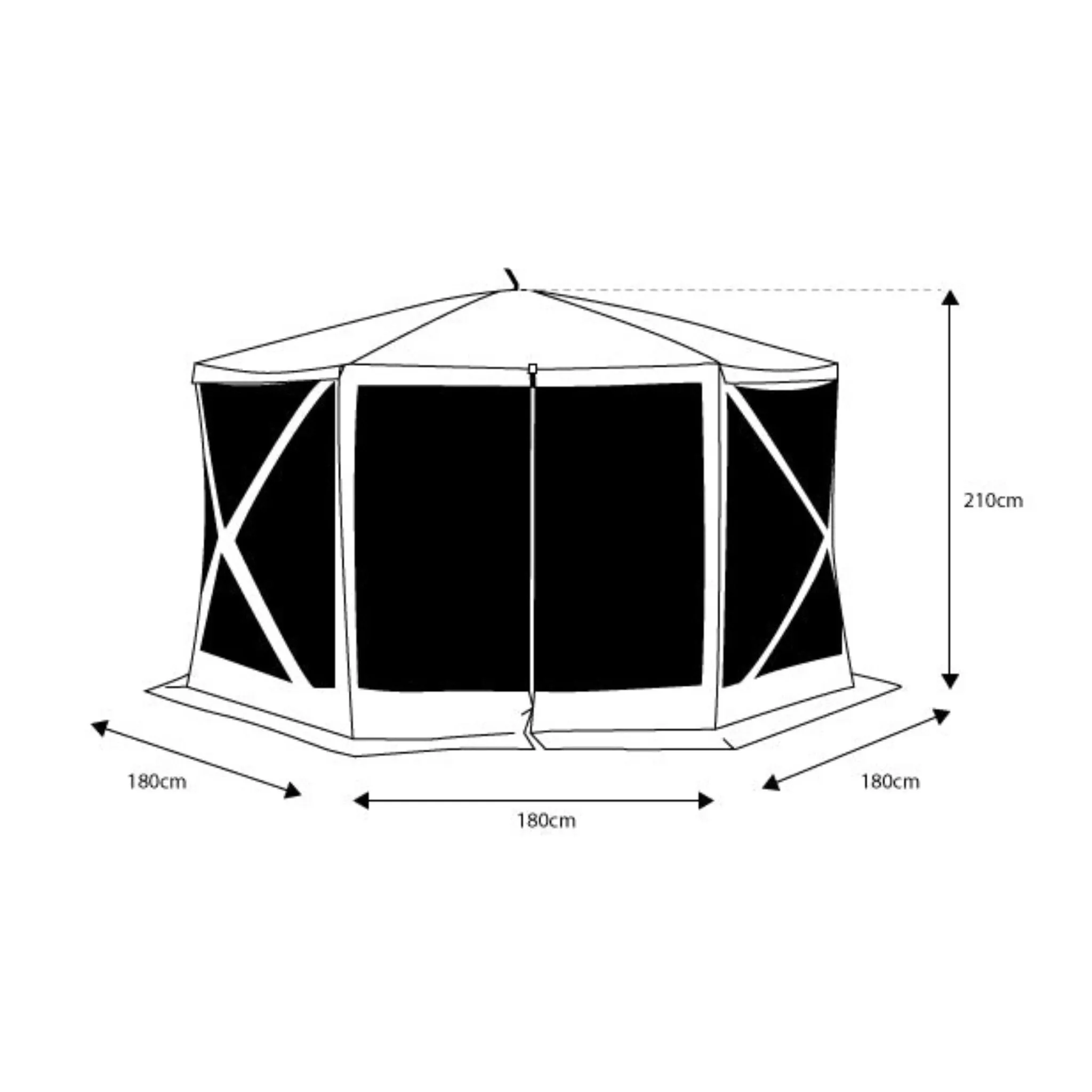 Oztent Screen House Hex