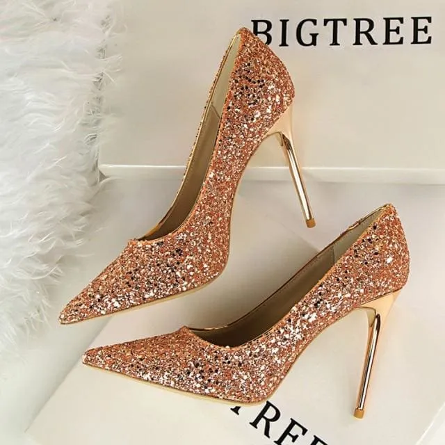 Party Bling Women Glitter Pumps