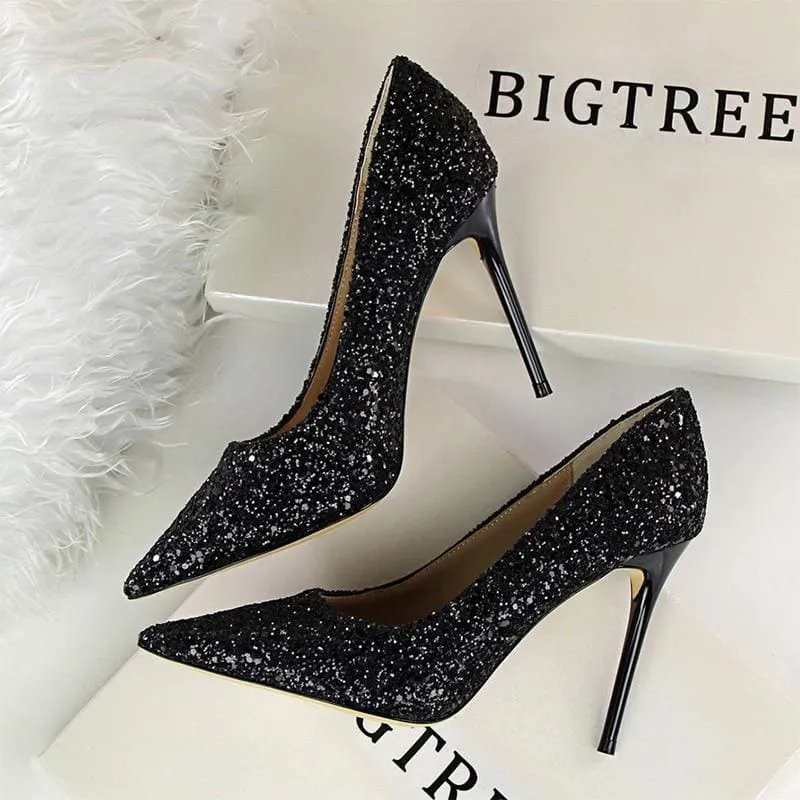 Party Bling Women Glitter Pumps