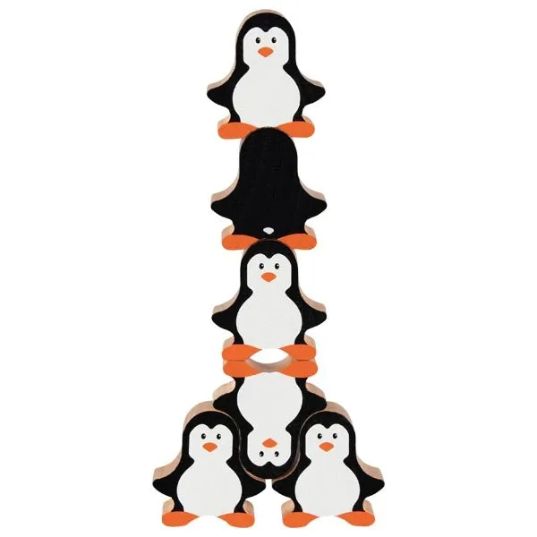 Penguin stacking game