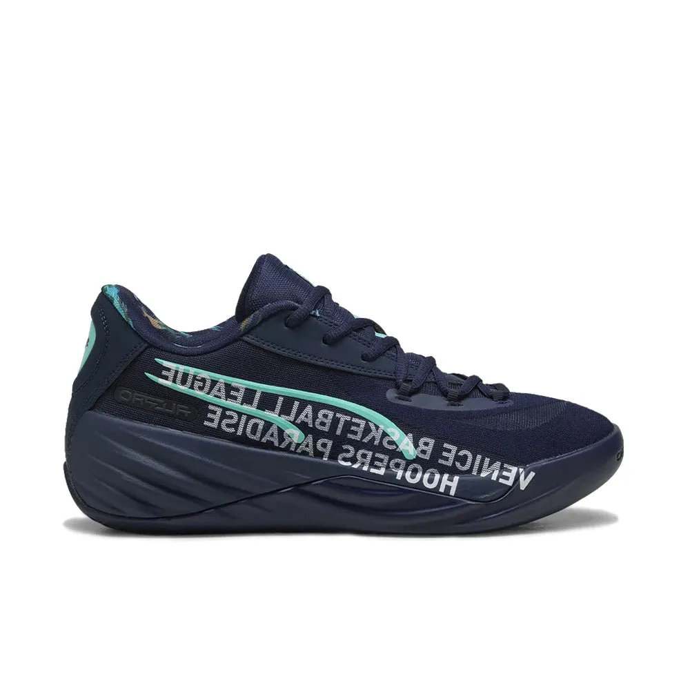 Puma All-Pro Nitro "Venice Basketball League" Basketball Shoes 'Navy/Maple syrup'