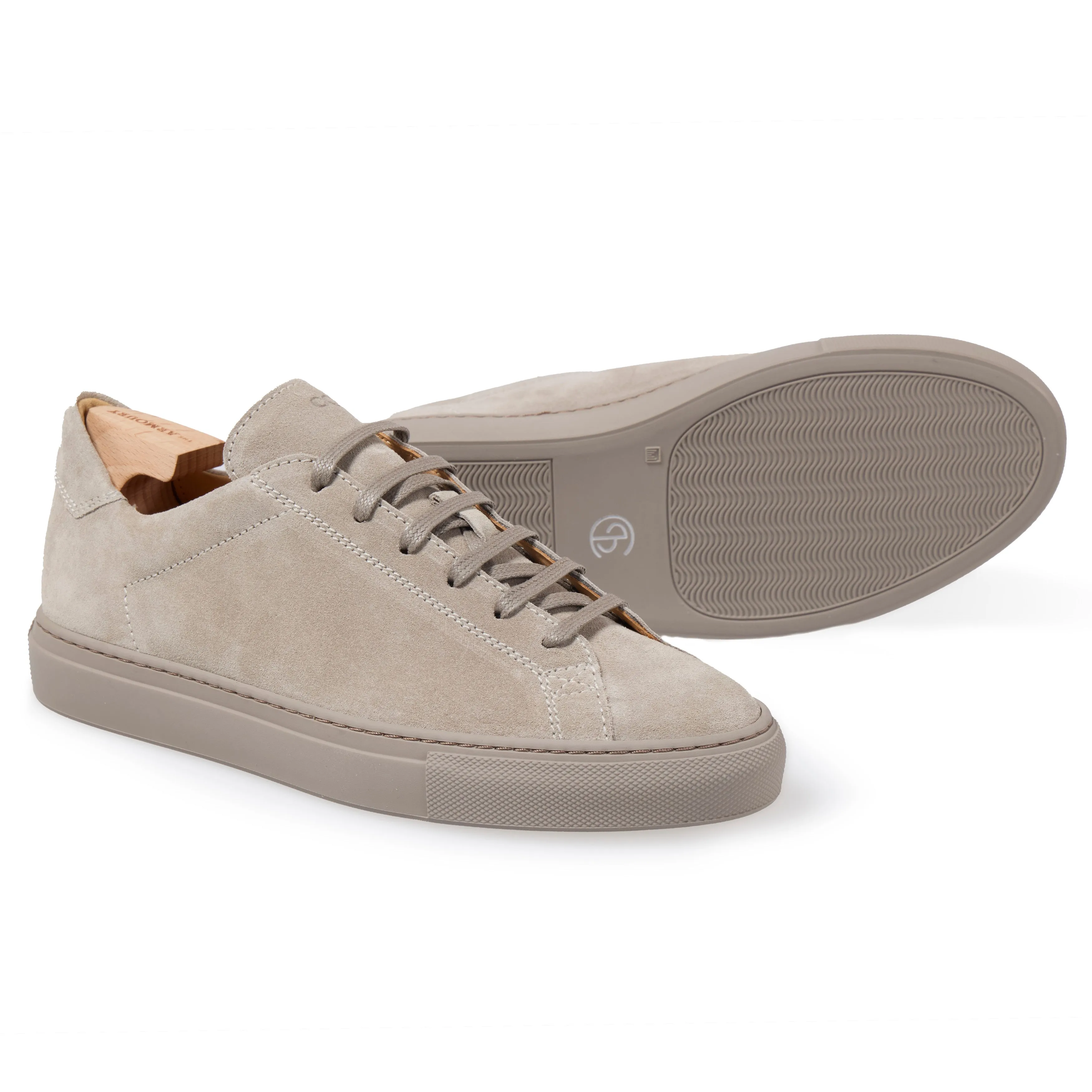 Racquet Suede Lined Sneakers