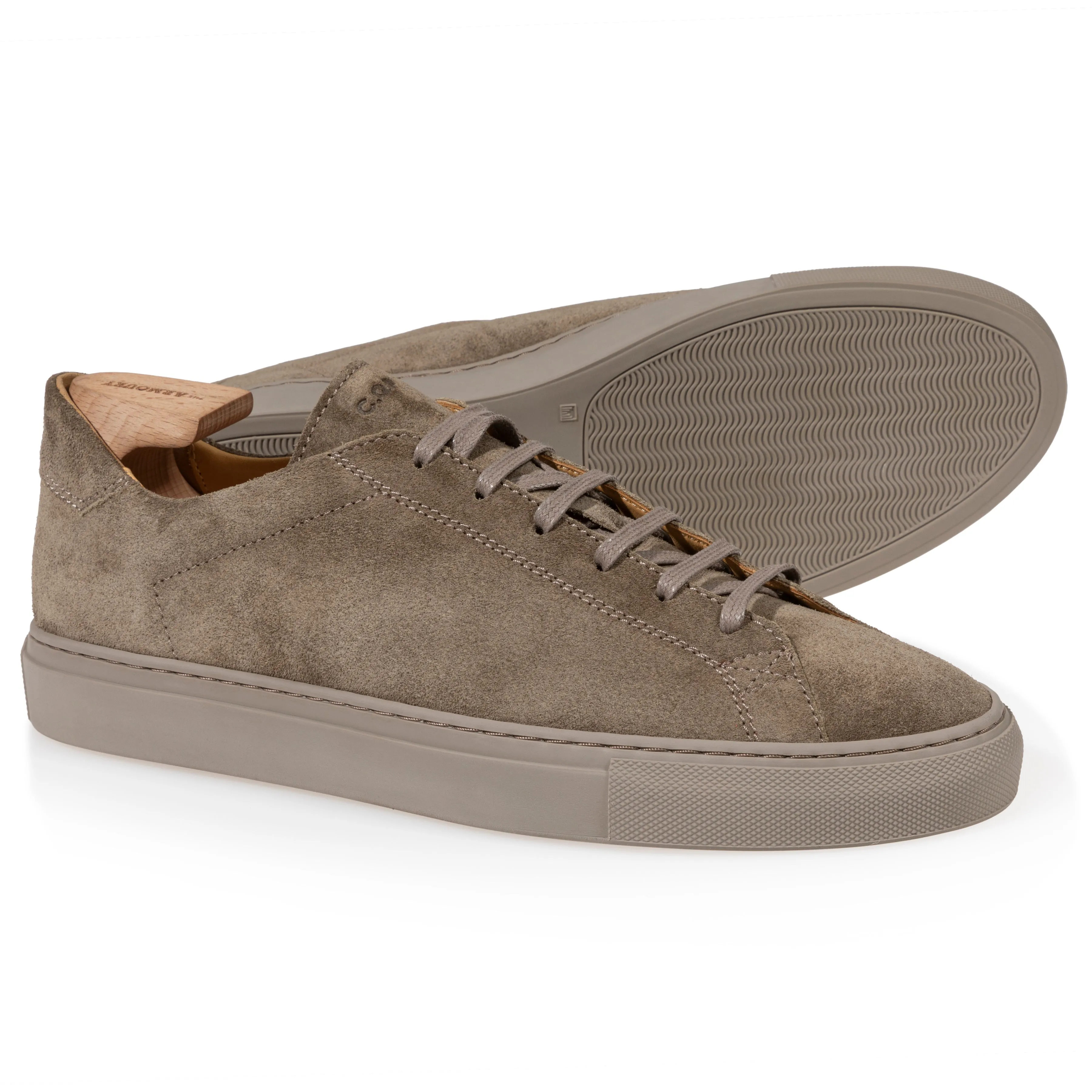 Racquet Suede Lined Sneakers