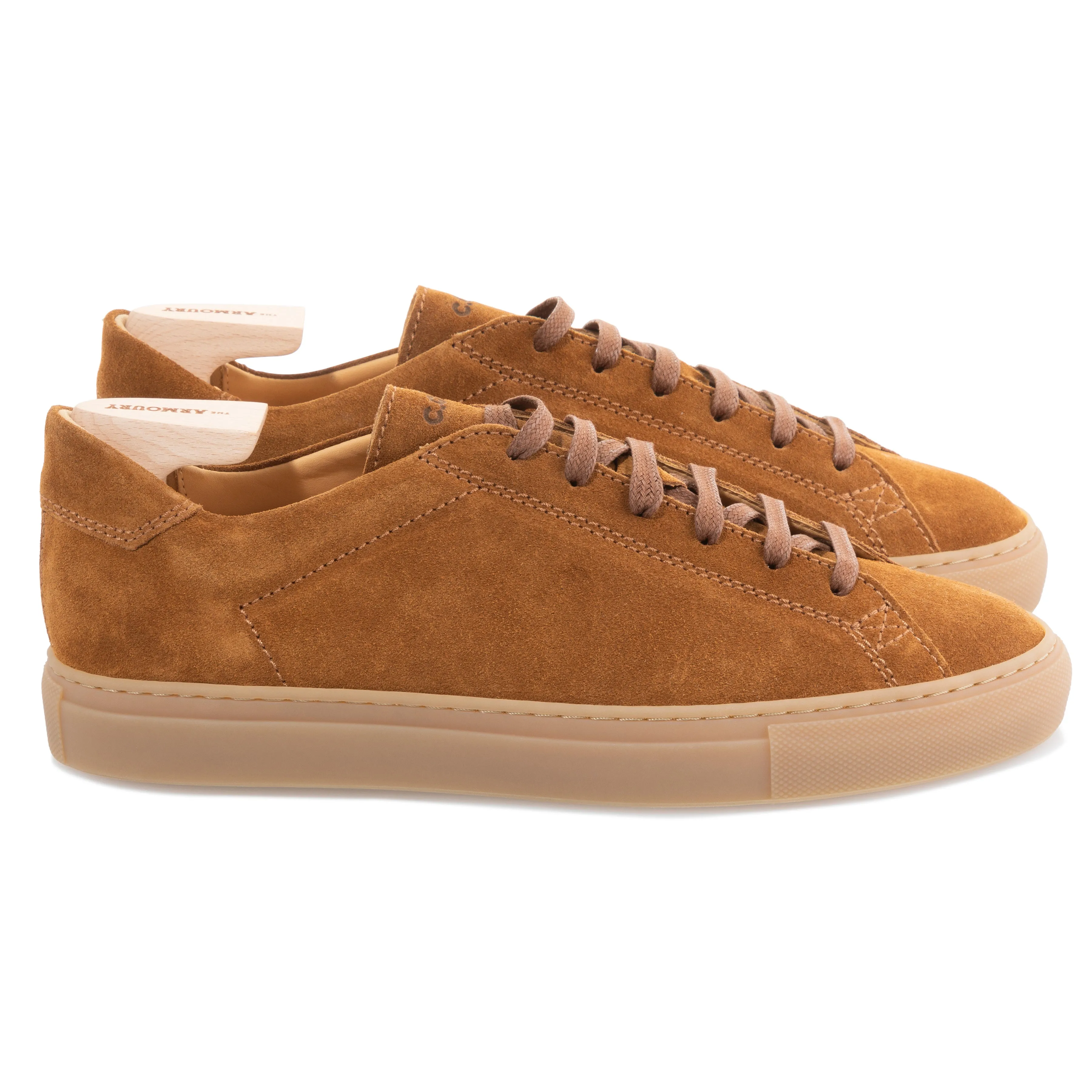 Racquet Suede Lined Sneakers