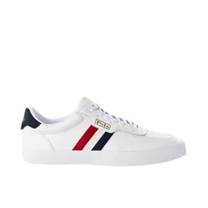 RALPH LAUREN -  Court Leather Sneakers