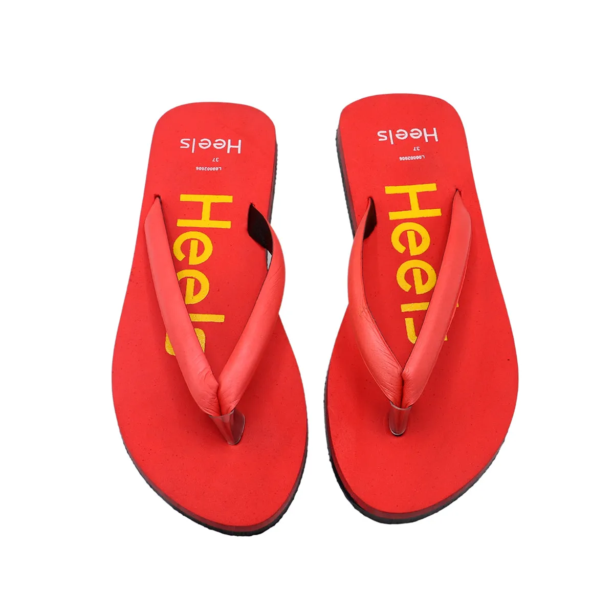 Red Casual Chappal L00002006