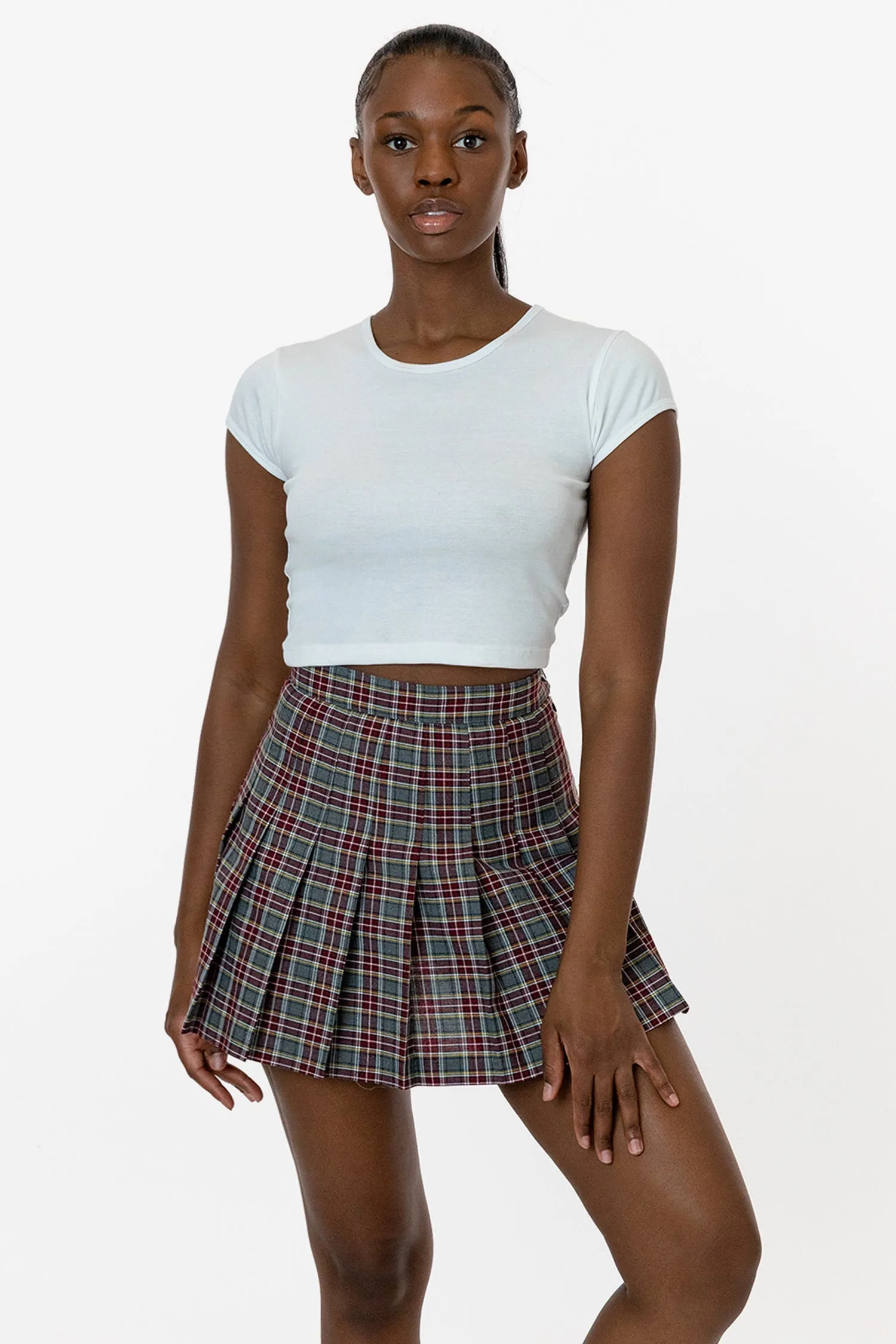 RGB300P - Plaid Tennis Skirt