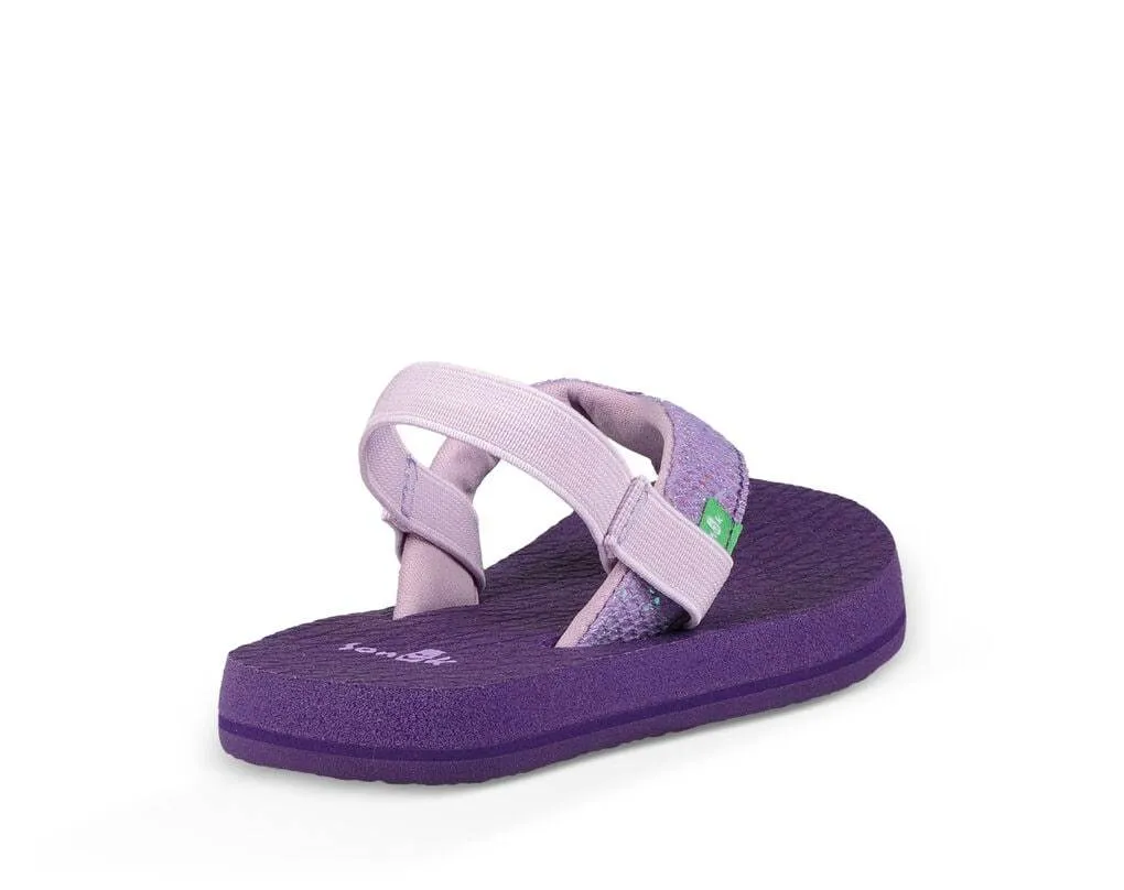 Sanuk Lil Yoga Glitter Purple