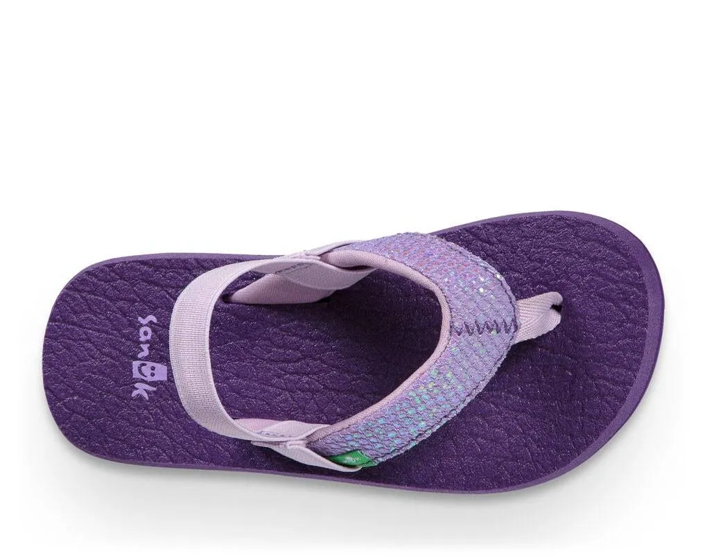 Sanuk Lil Yoga Glitter Purple