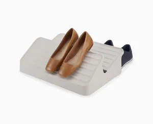 Shoe-In™ Large Space-saving Ecru Shoe Rack