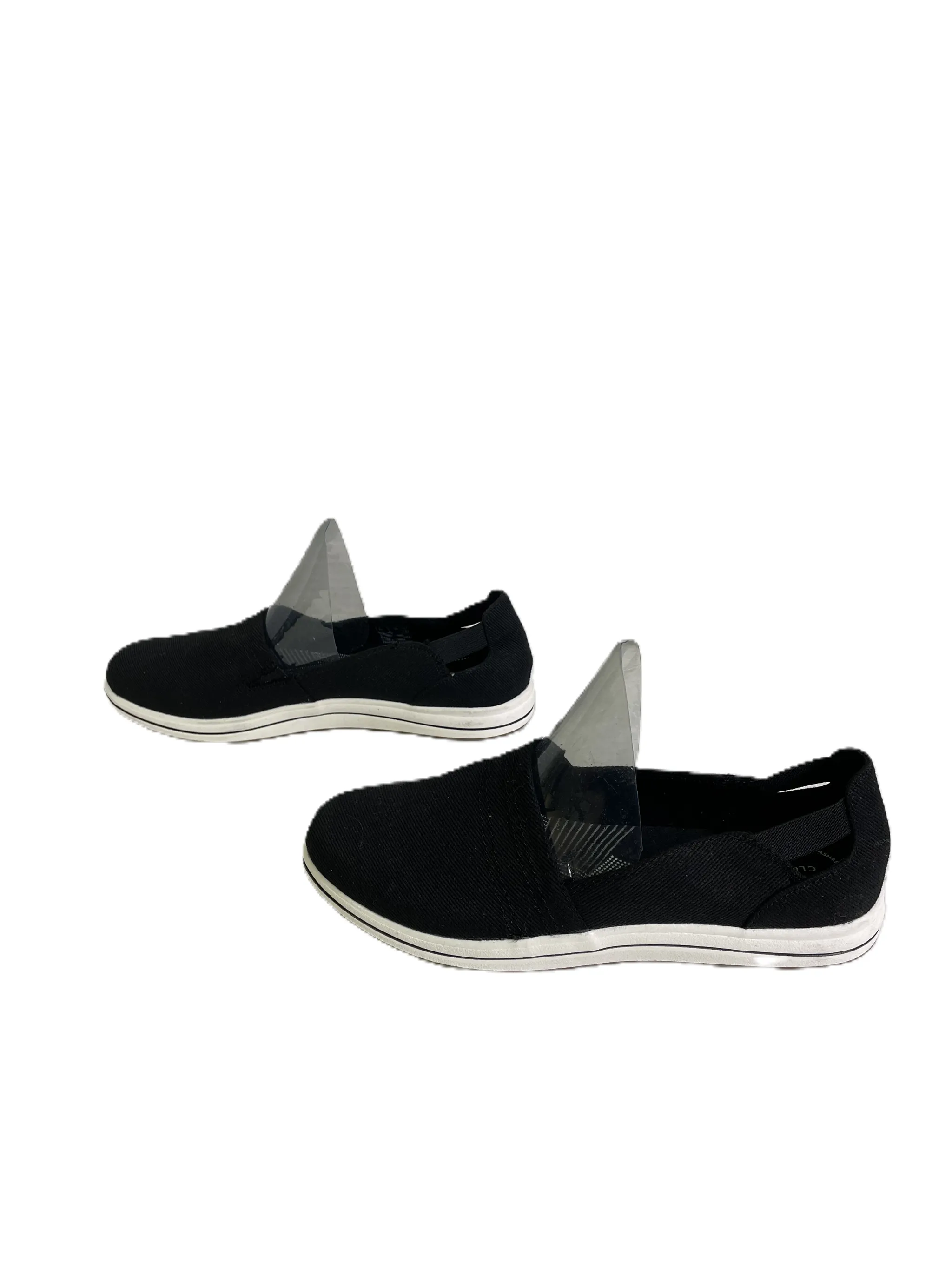 Shoes Sneakers By Clarks In Black, Size: 8