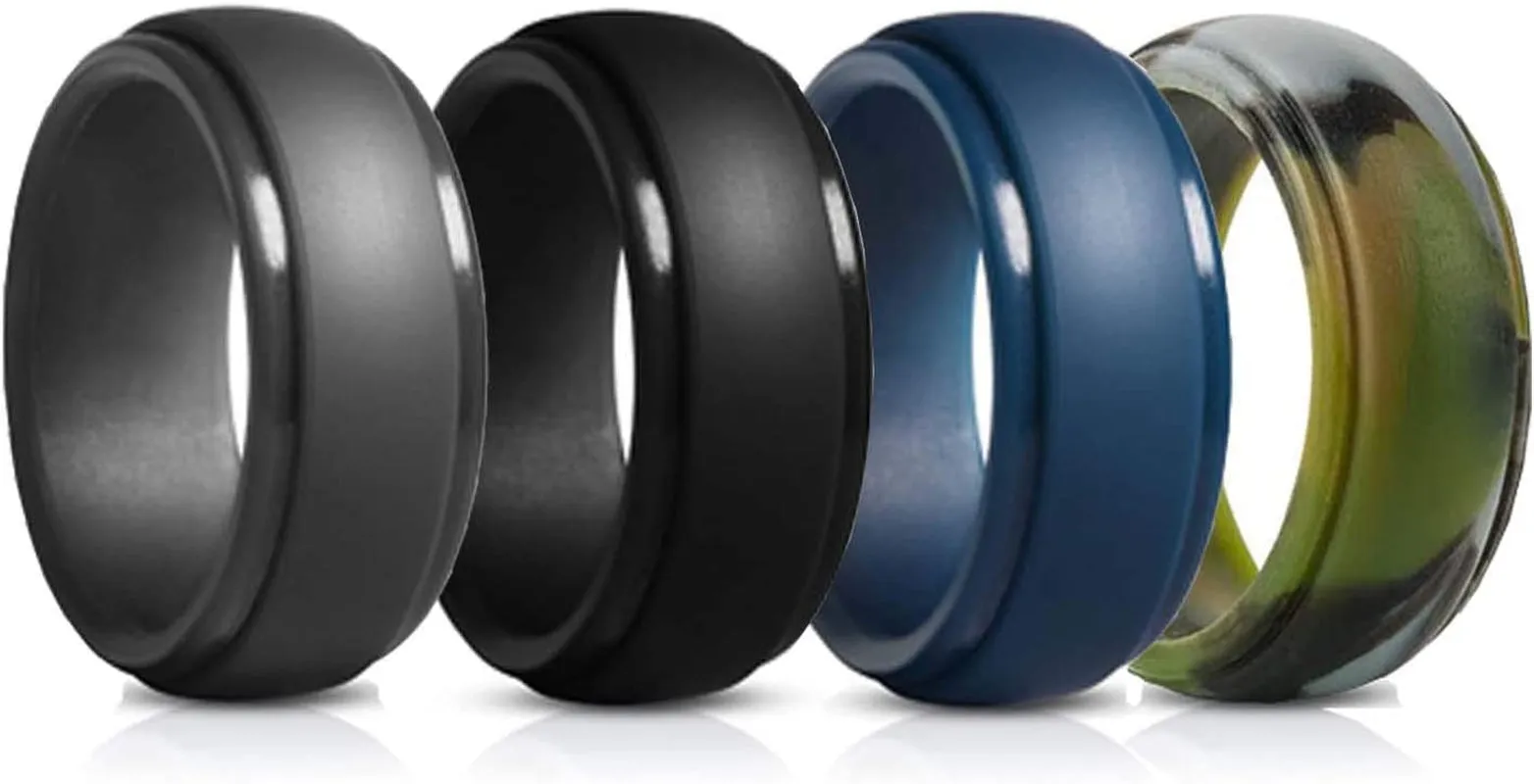 Silicone Wedding Rings for Men