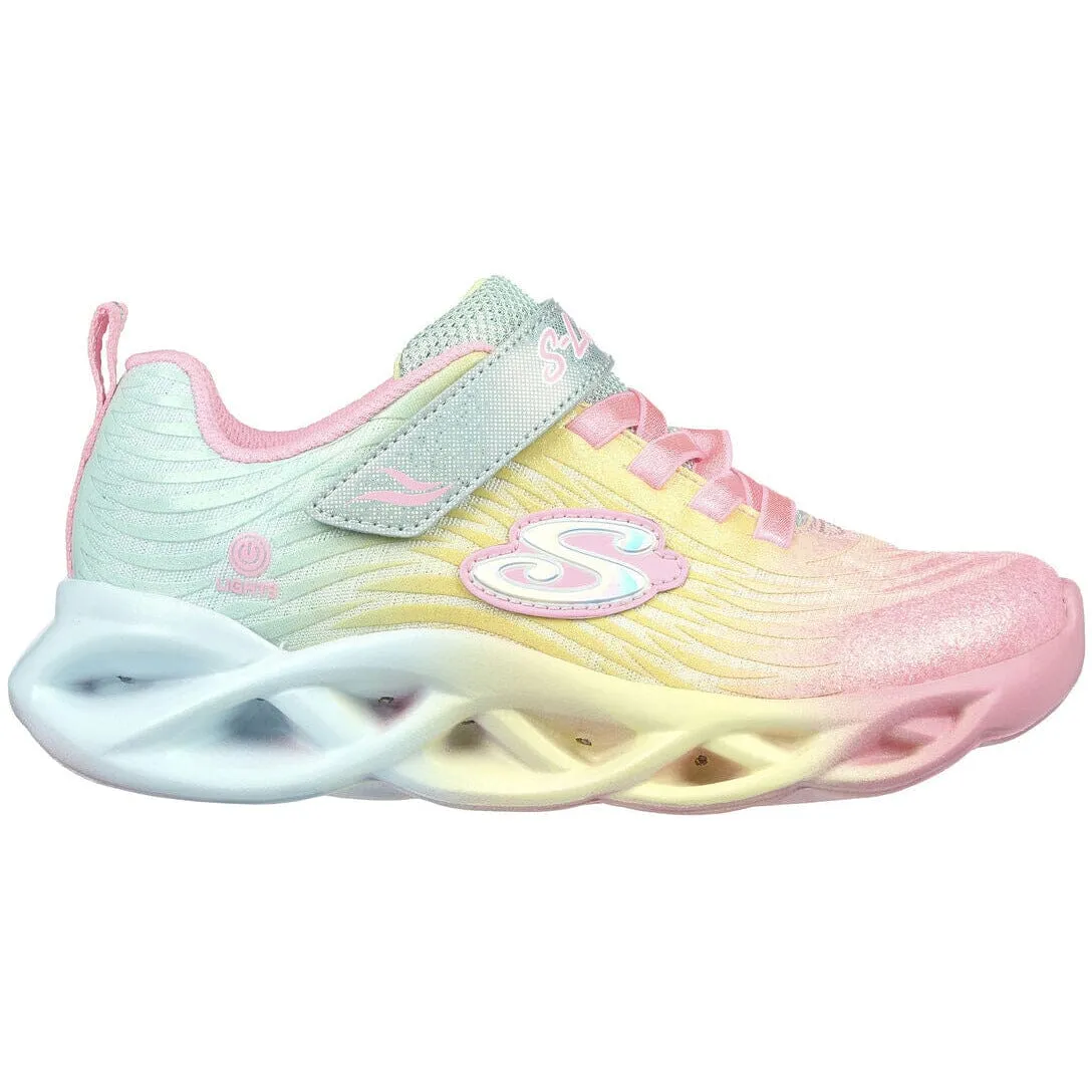 SKECHERS S-LIGHTS TWISTY BRIGHTS LITTLE KIDS' - FINAL SALE!