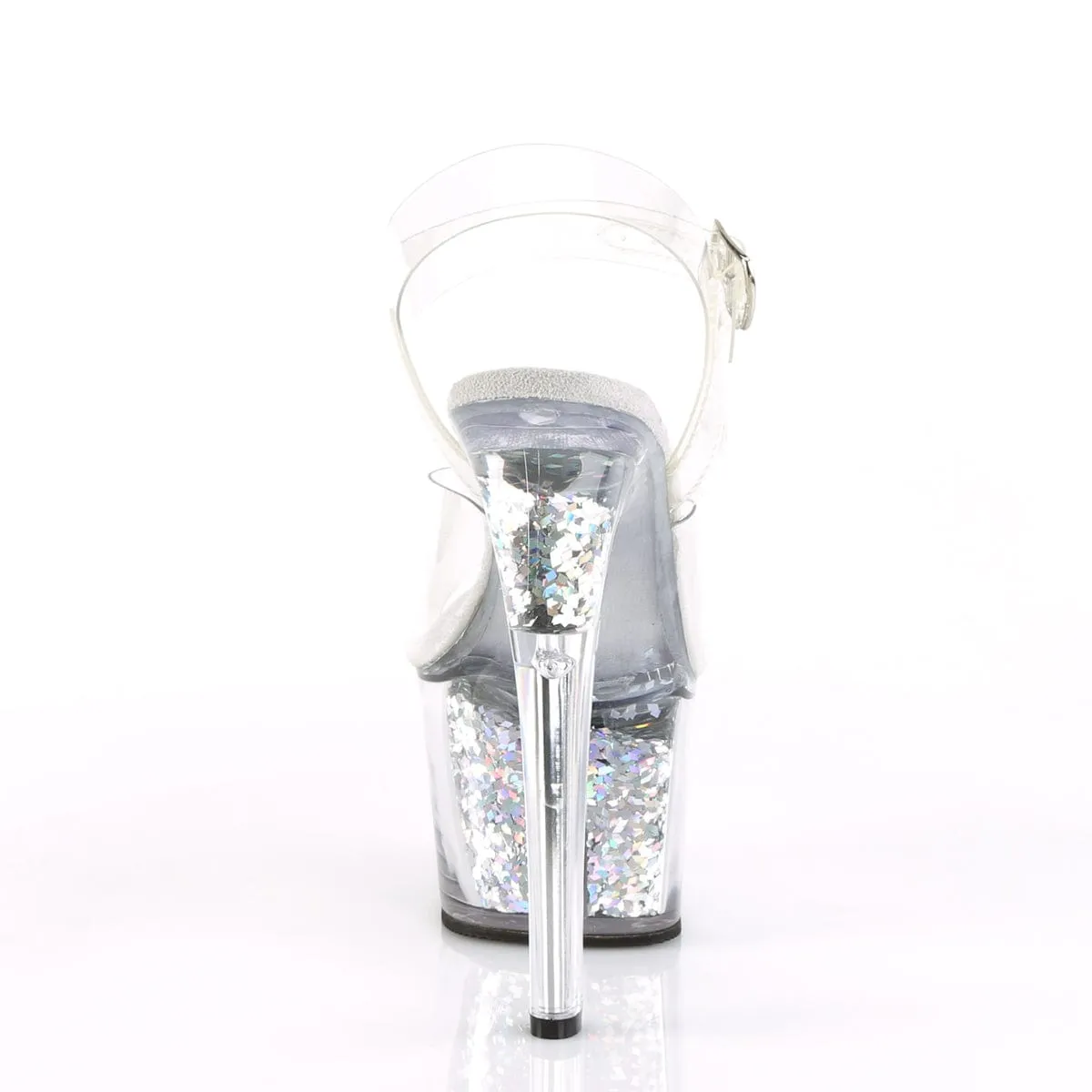 SKY-308GF Clear/Silver Multi Glitter