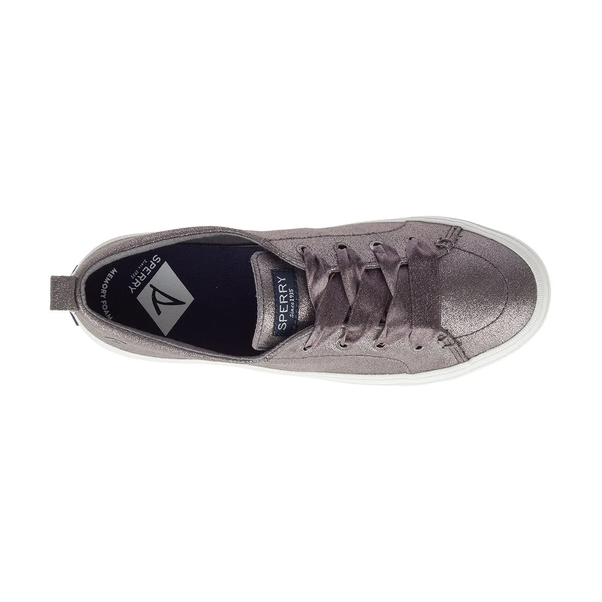 Sperry Women's Crest Vibe Glitter Suede Shoes