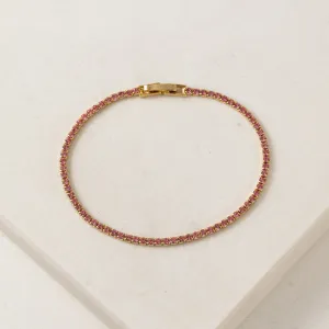 Tennis Bracelet Pink